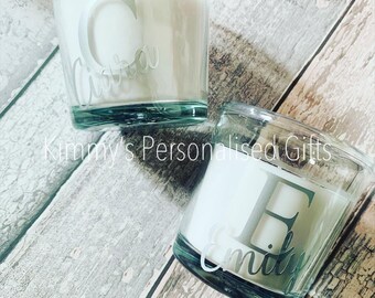 Personalised Candles, Bridesmaid Gifts, Bridesmaid Proposal, Thank you Gifts, Wedding Favours, Bridal Party Gifts, Baby Shower Gifts,