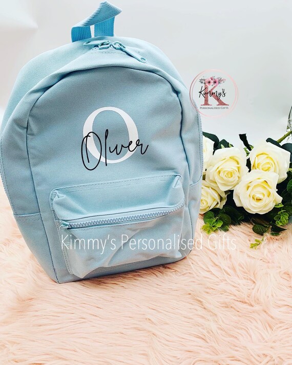Personalised Backpack Nursery Backpack Personalised Bag Toddler
