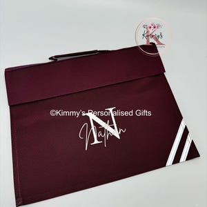 Bourgondische boekentas, gepersonaliseerde boekentas, boekentas kinderkamer, huiswerktas, schooltas, gepersonaliseerde schoolboekentas, terug naar schooltas,