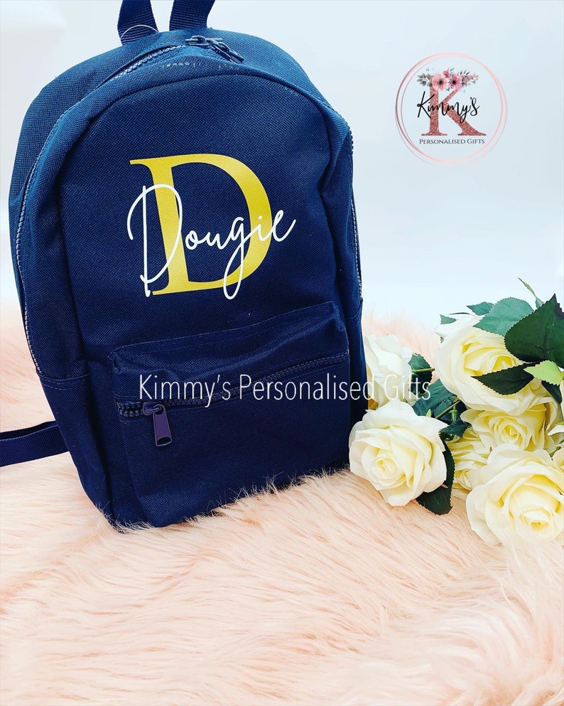 etsy personalised backpack