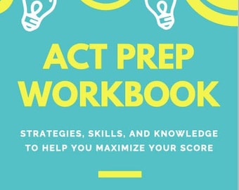 ACT Prep E-Book with two full length practice tests