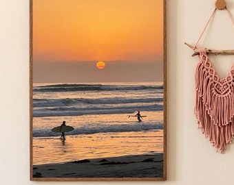A California Sunset Print