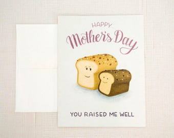 Mother's Day Card - Your Raised Me Well