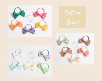 Toddler Bobbles. New colours added. Mix and match sets. Bows. Hair ties. Tiny hair bands. Colourful bows