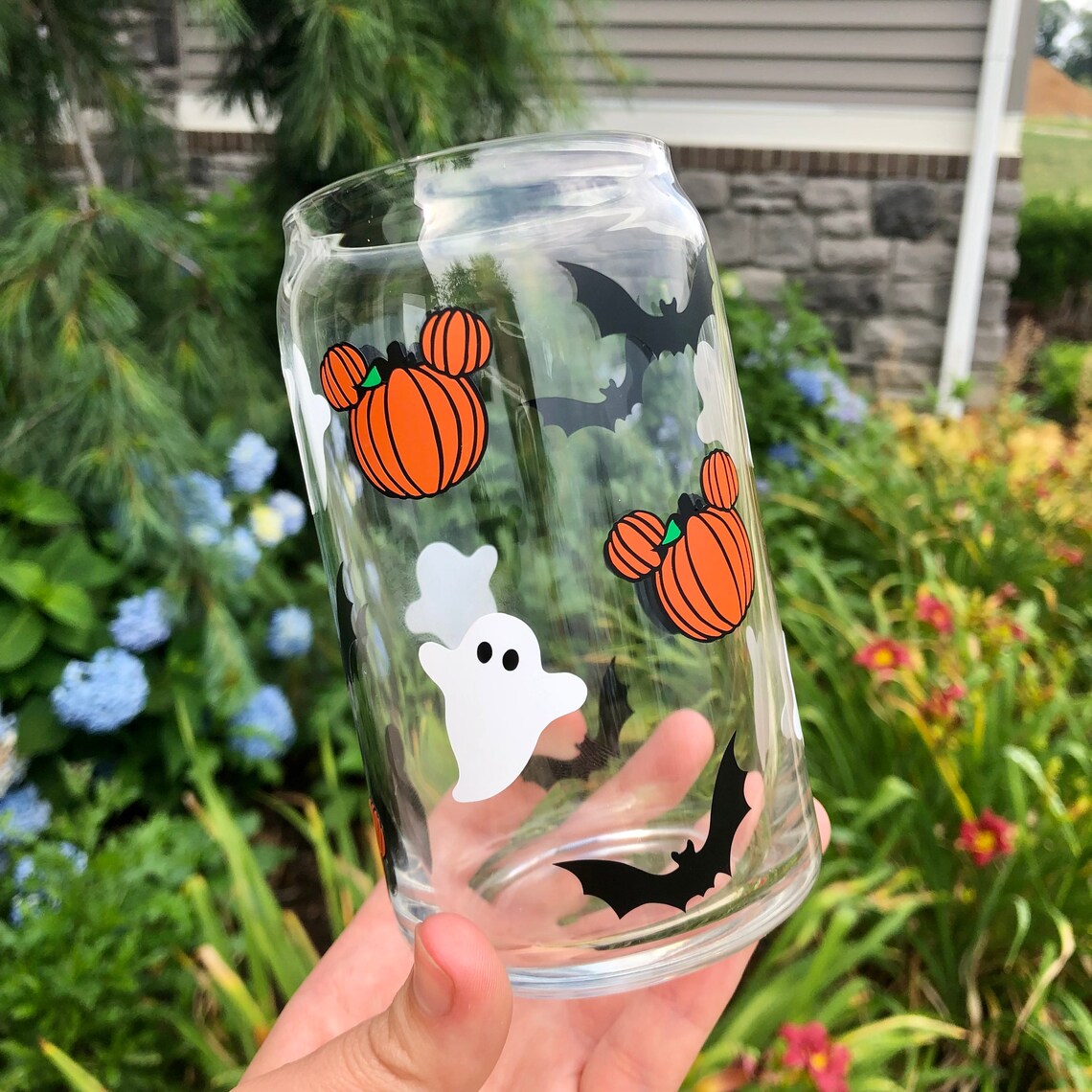 Halloween Beer Can Glass / Halloween Cup / Soda Can Glass / Etsy