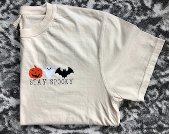 Stay Spooky Shirt / Spooky / Halloween Shirt / Halloween Costume / Pumpkin / Ghost / Bat Shirt / Funny Shirt / Cute Shirt