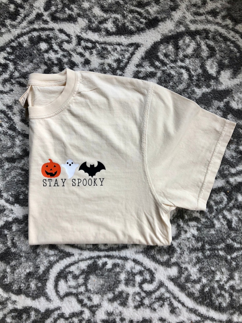 Stay Spooky Shirt / Spooky / Halloween Shirt / Halloween Costume / Pumpkin / Ghost / Bat Shirt / Funny Shirt / Cute Shirt 