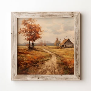 Rustic Splendor: A Vintage Palette of Autumn