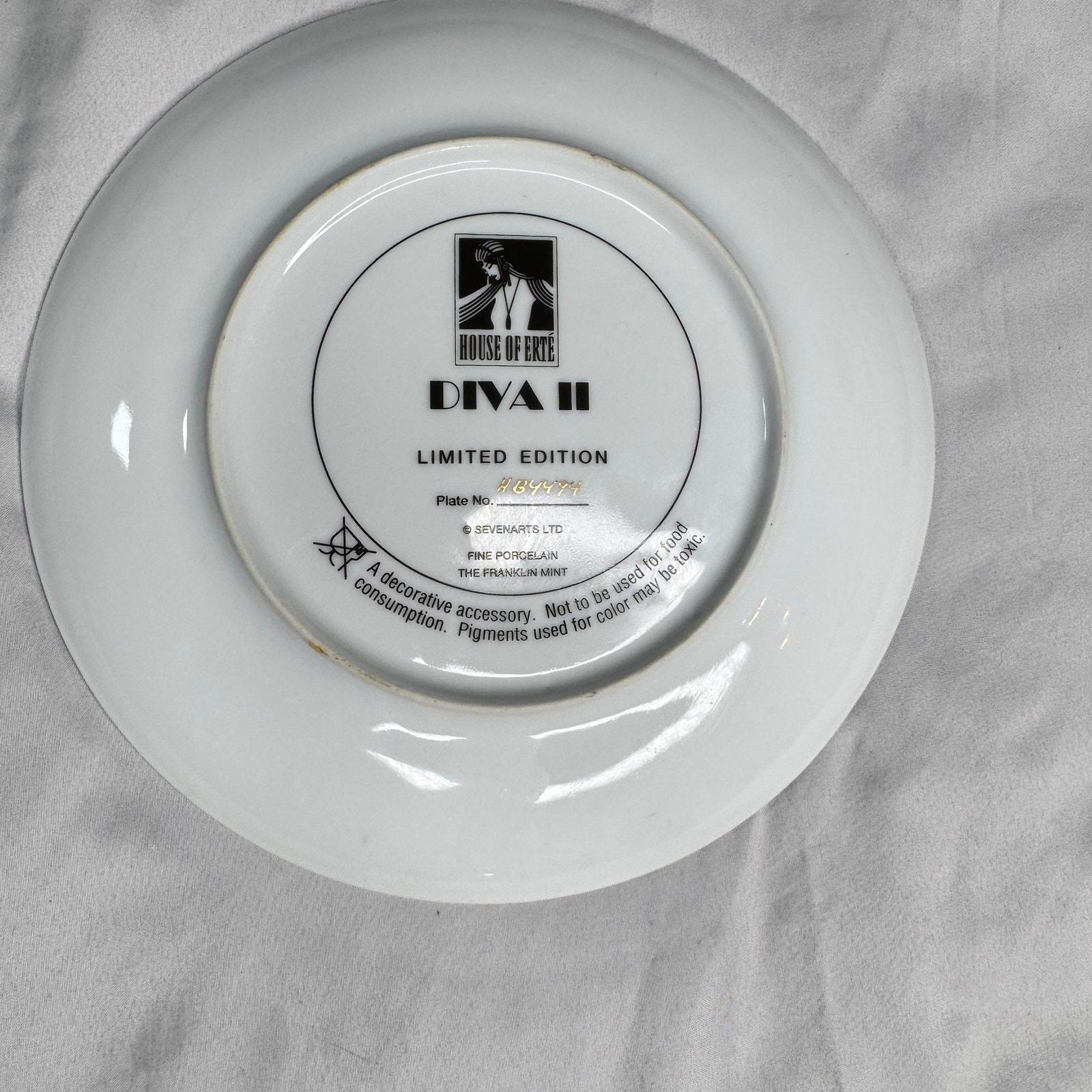 アールデコ フランクリンミント ハウスオブエルテ プレート 限定版