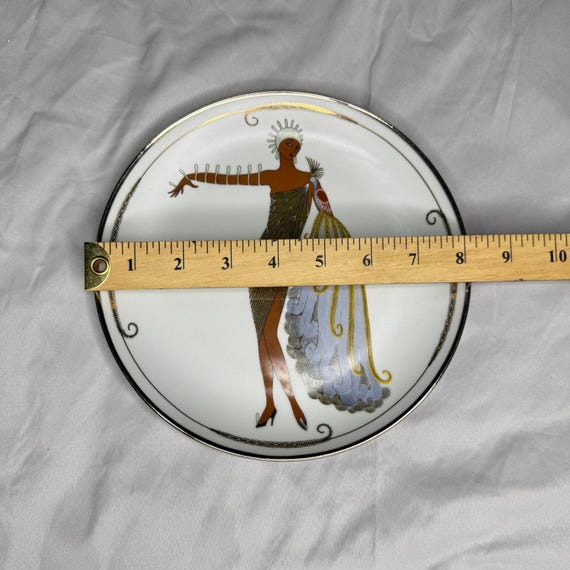 アールデコ フランクリンミント ハウスオブエルテ プレート 限定版