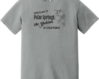 New! Palm Springs, CA Travel Tee