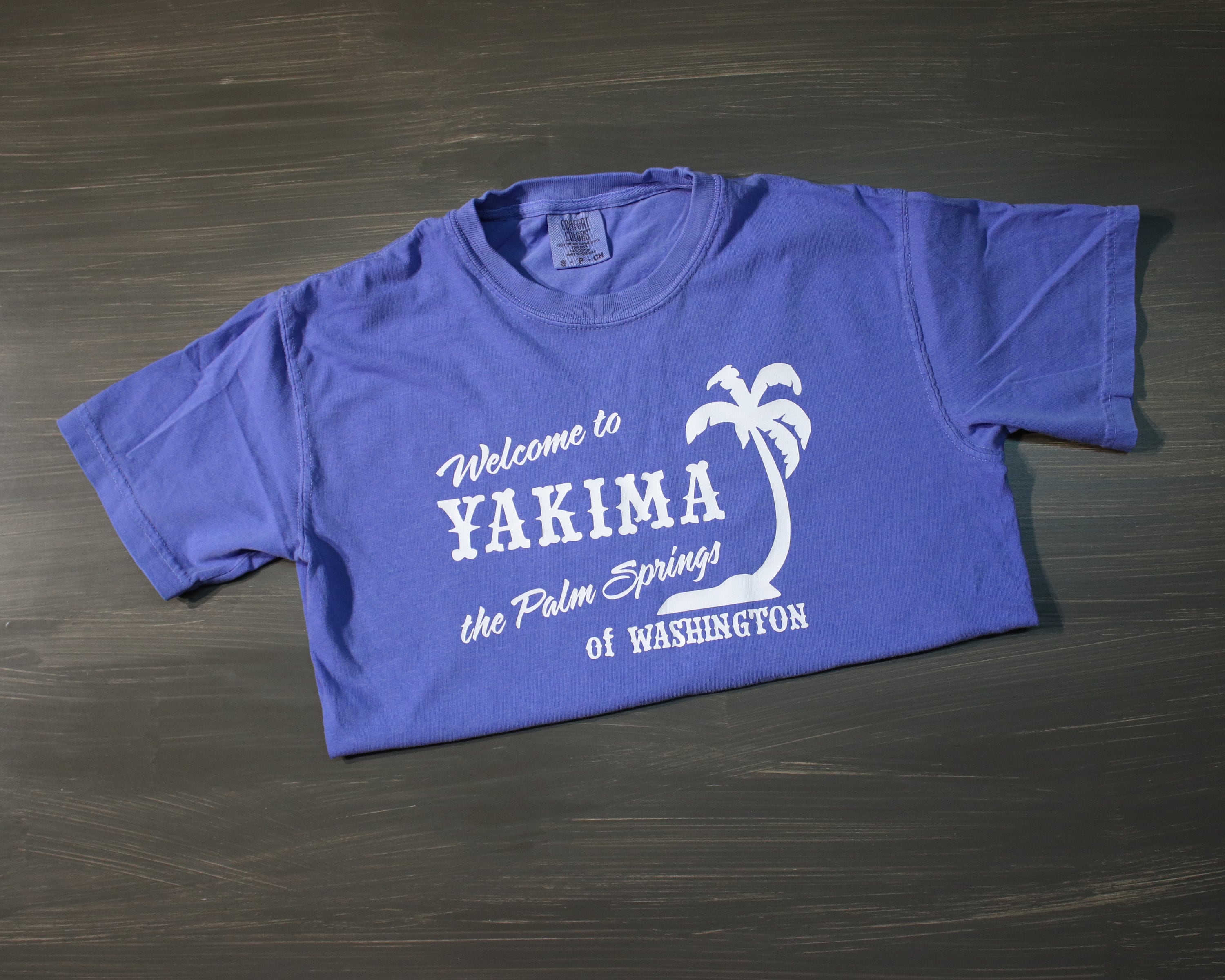 Comfort Colors Tshirt Yakima the Palm Springs of Washington Etsy