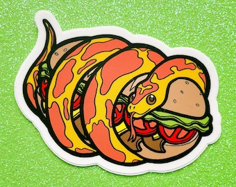 Sammy Snake Vinyl Sticker