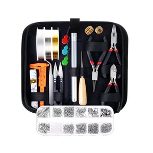 Jewelry Making Kit - Jewelry Pliers - Findings - Wire and Tools - Over 850pcs