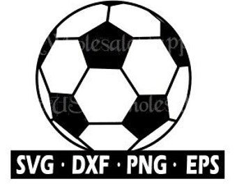 Soccer Ball Svg - Sports Svg - Soccer Shirt Svg - Soccer Svg - Commercial use SVG eps DXF - Digital Download