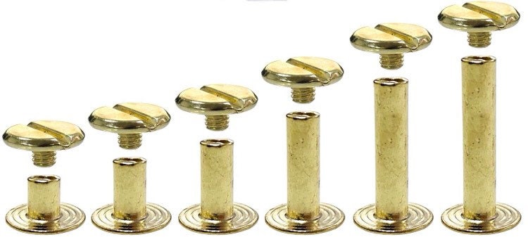 Chicago Screw Rivets - 5mm Thru 45mm - Easy Install! No Tools Required ...