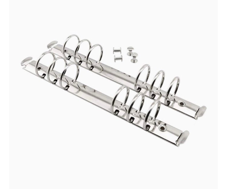 A5 Binder Planner Insert - 6 Ring Binder Snap Ring Bar - Diy Planner -P ...
