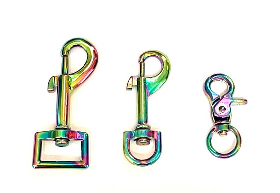 Rainbow Clasp Rose Gold Clasp Bolt Hook Swivel Clasp Trigger Snap for Dog  Leashes 1ct 1 