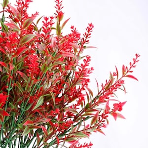 Artificial Flowers - Lavender Outdoor Patio Flowers - Floral Stems -1