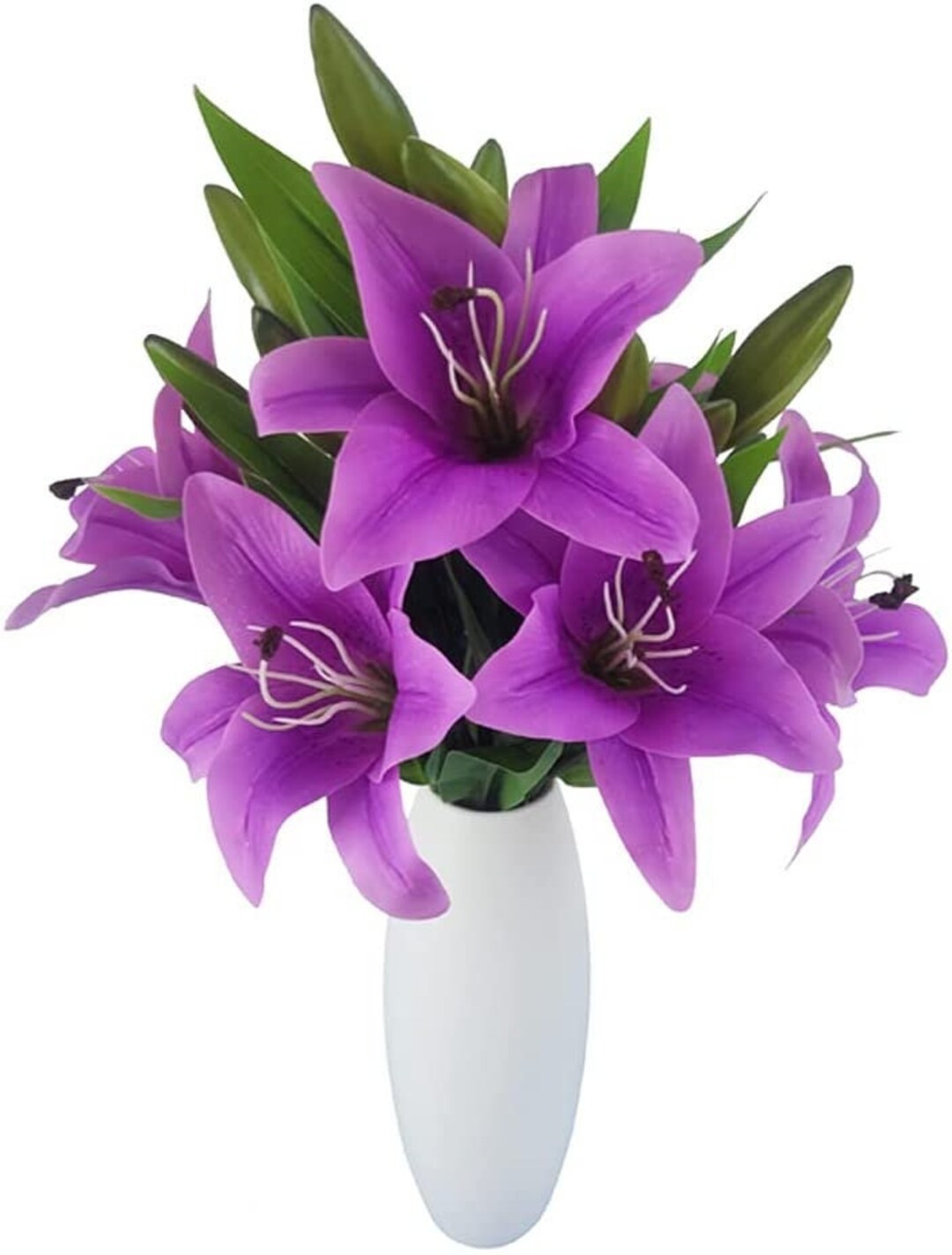 Lily Flowers Lillies Artificial Flowers Floral Stems Real Touch