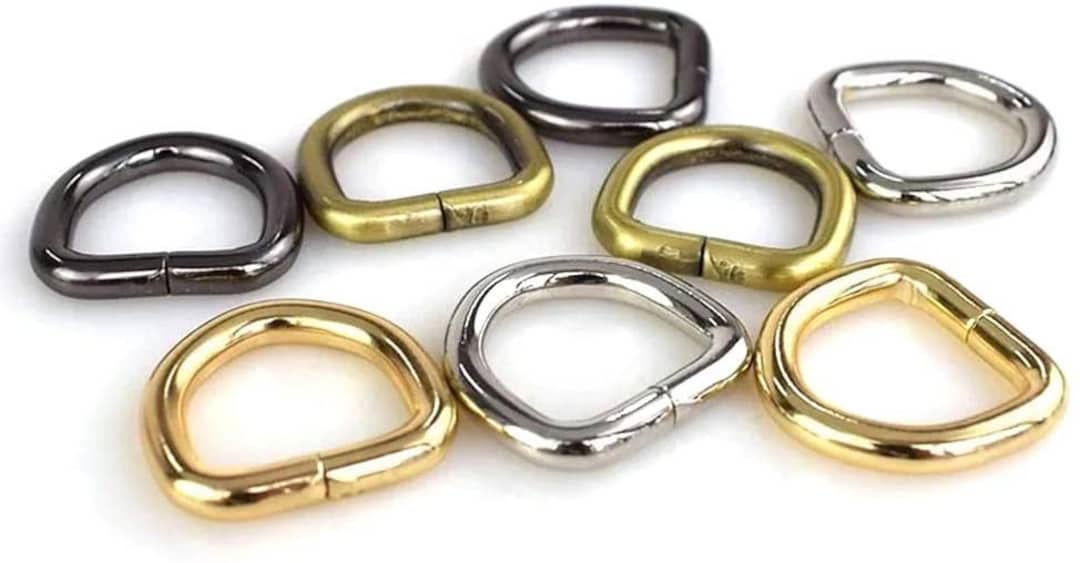 Metal Drings for Dog Collars, Straps, Belts, and Hardware Needs 10ct P Etsy
