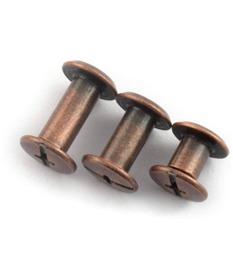 Chicago Screw Rivets M5x6mm 10mm 12mm Facile à utiliser, idéal pour les étiquettes 3 image 9