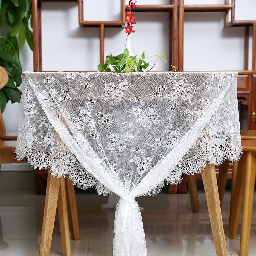 Lace Tablecloth - 10ft Reception Tablecloth - Romantic Wedding Table Party  Decorations - Wedding Tablecloth - Elegant Decor -P - Etsy, image size:1000x1000