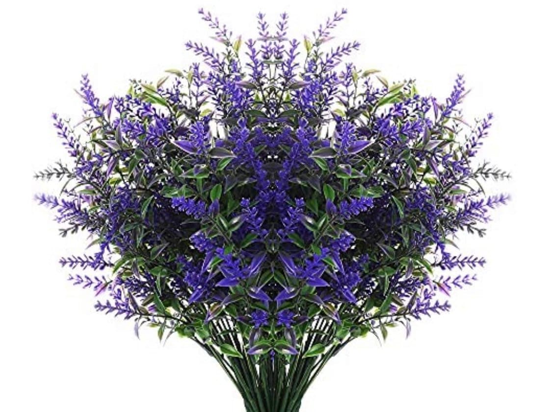 Artificial Lavender Flowers Lavender Spring Flowers Floral | Etsy