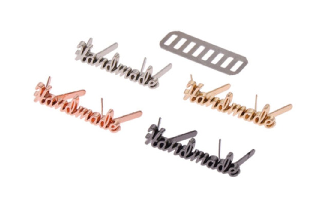 50 Pezzi/confezione A Forma Di Cuore Fatto A Mano Con Etichette In Metallo Per I Vestiti Fai Da Te Quilting Etichette Forniture - Foto 10