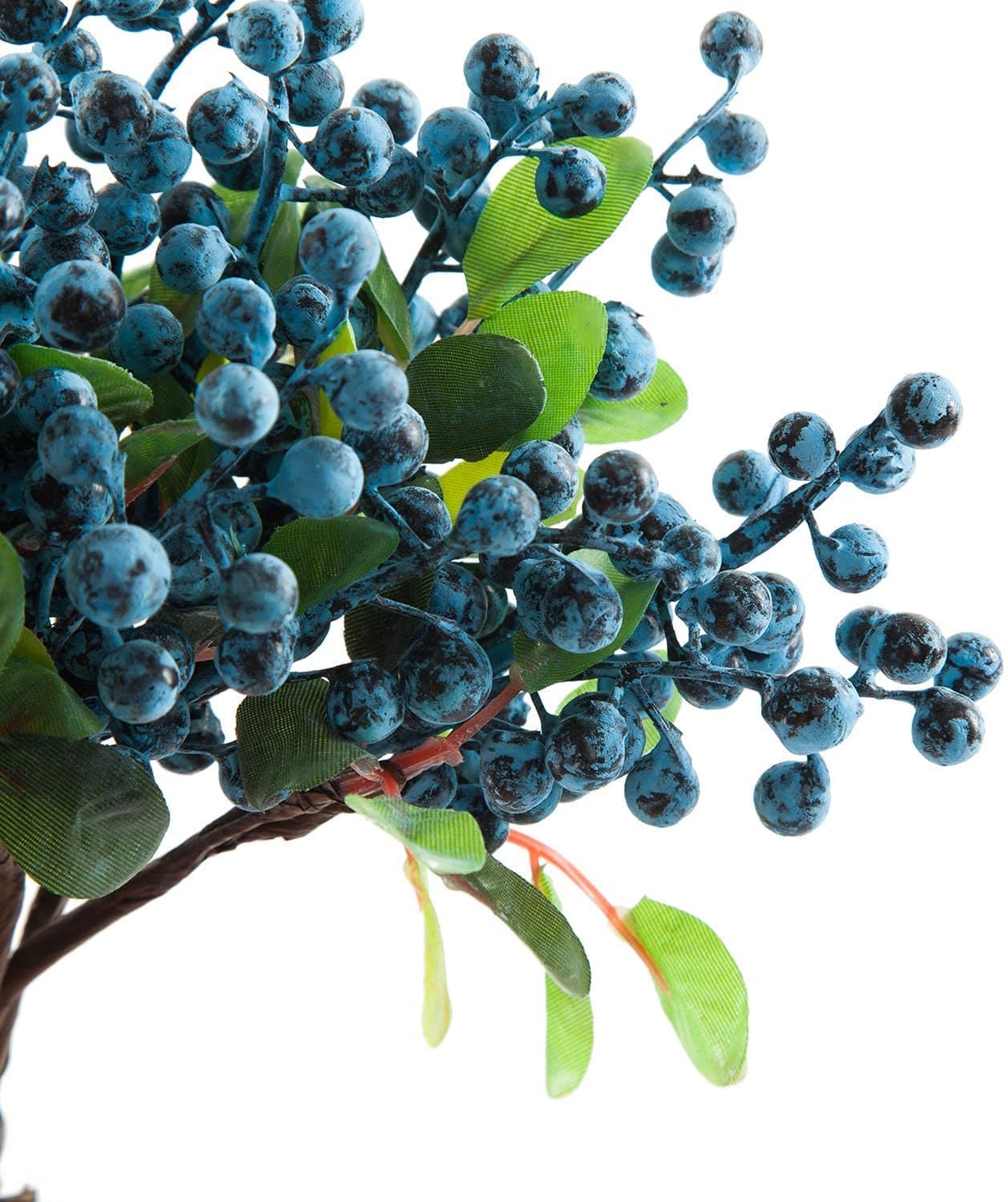 Blueberry Stems Artificial Blueberries Summer Home Decor Etsy