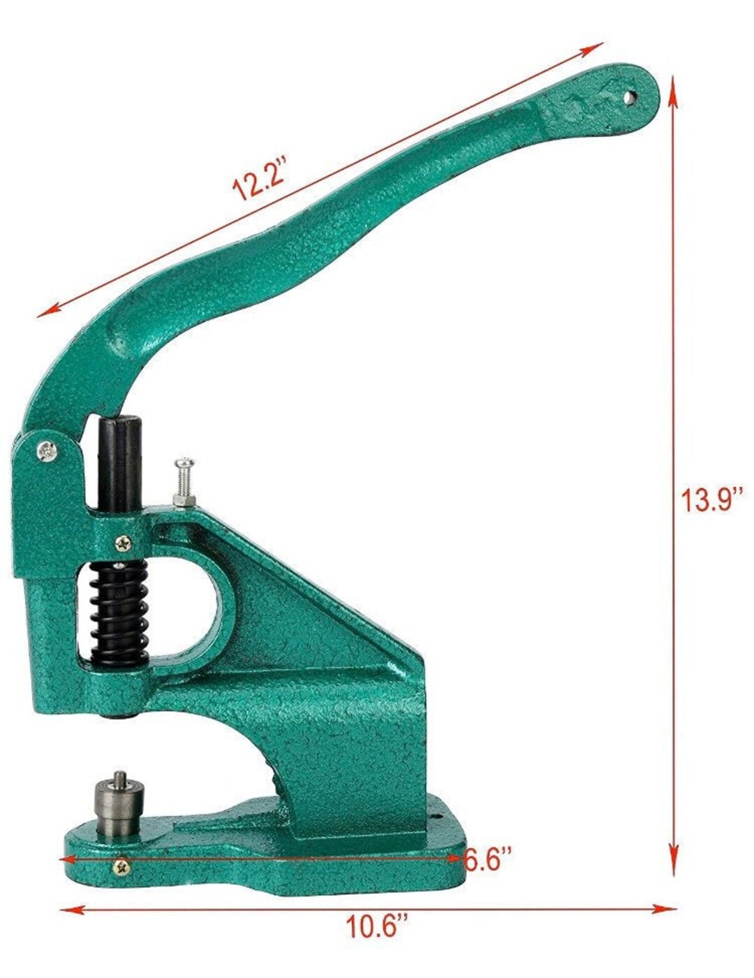 Spindle Hand Press For rivets, eyelets and grommets