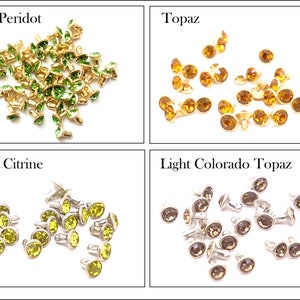 Wholesale 6mm Crystal Rhinestone Rivets Low Prices Large Selection Premium Quality P image 7