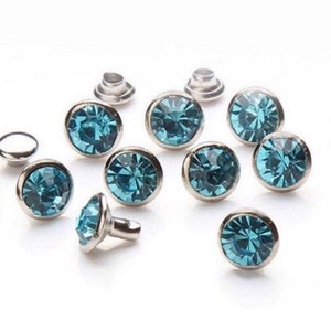 10mm Glass Rhinestone Rivets Low Prices Large Selection Premium Quality 74 image 10