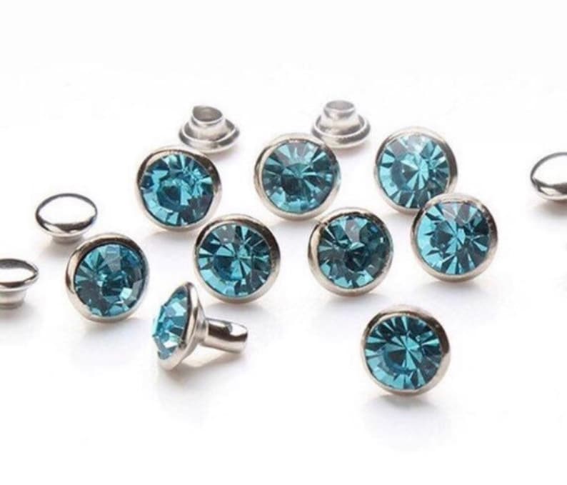 10mm Glass Rhinestone Rivets Low Prices Large Selection Premium Quality 74 image 10