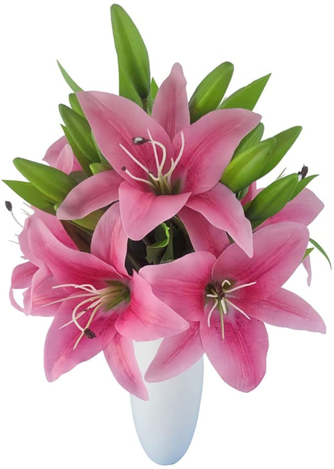 Artificial Lillies Lily Flowers Lillies Artificial Flowers Floral Stems