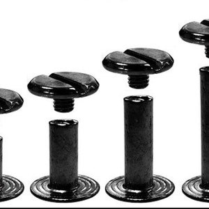 Chicago Screw Rivets - 5mm Thru 45mm - Easy Install! No Tools Required ...