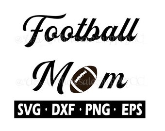 Football Mom SVG - Sport SVG - American Football SVG - kommerzielle Nutzung SVG eps DXF - Digital Download