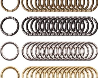 Metal O rings- Belt Loops- Metal Hoops