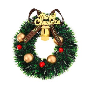 Mini Christmas Wreath - Etsy UK