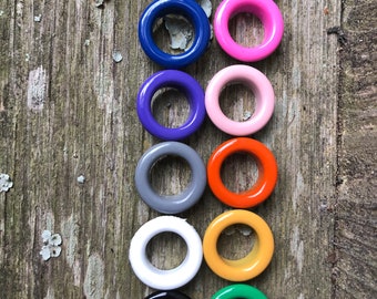 Oeillets - Oeillets colorés 12mm 10mm 8mm 6mm 5mm 4mm 3mm 2mm Taille -2