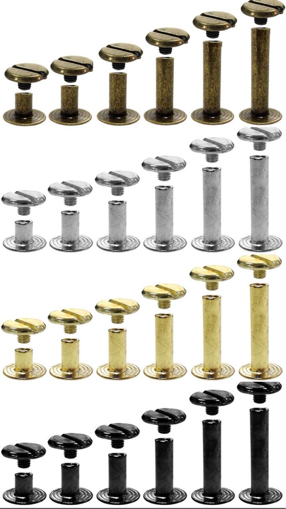 Chicago Screw Rivets 5mm Thru 45mm Easy Install No Tools Required P 