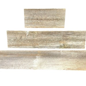 Reclaimed Wood Planks Bundle for Crafts - Rustic Shelves - Reclaimed Wood Board - Cedar Wood Planks - 1 board
