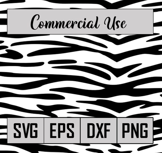 Tiger Print Svg - Seamless Zebra Tiger Stripes print pattern svg - SVG eps  DXF Patterns for printing, vinyl, and engraving