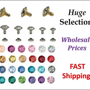 Glass Rhinestone Rivets Low Prices Large Selection Premium Quality 12 image 1