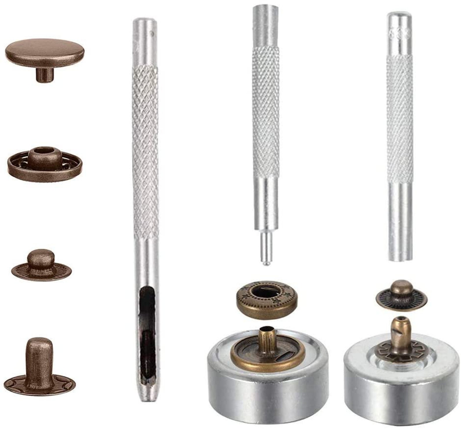 Spring Snap Kit 80 and 120 snap kits with tools and carry Etsy