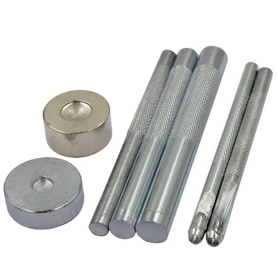 7pc Cap Rivet Tools Everything You Need for Setting 6mm 8mm 10mm