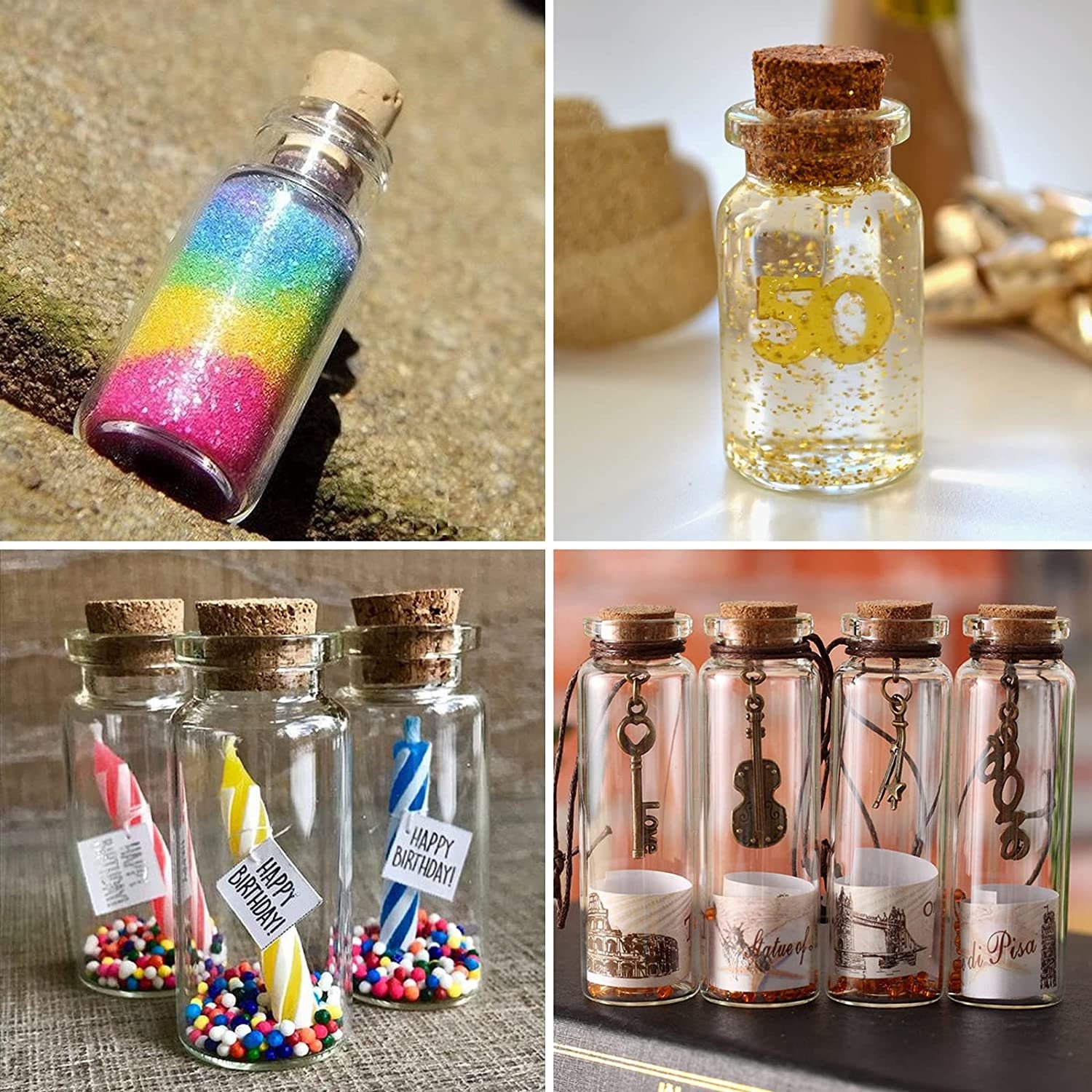 10pcs Small Glass Bottle With Corks, Mini Glass Jar, 11x22mm, Mini Bottle,  Drift Bottle, Jewelry Eyeshadow Powder Dispenser Bottle, For Travel  Business Trip, Glass Container, Make Up Accessories - - Temu