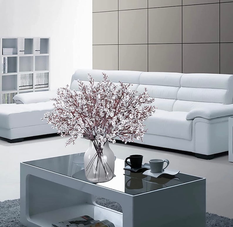 Baby's Breath Flowers Winter Flowers Silk Flowers Etsy