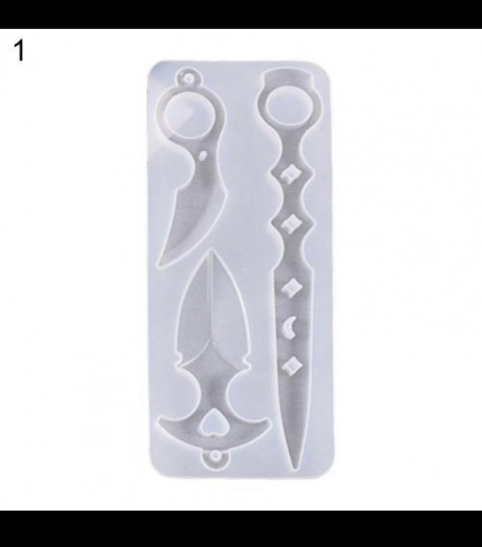 Self Defense Keychain Mold Kit 77pcs Etsy