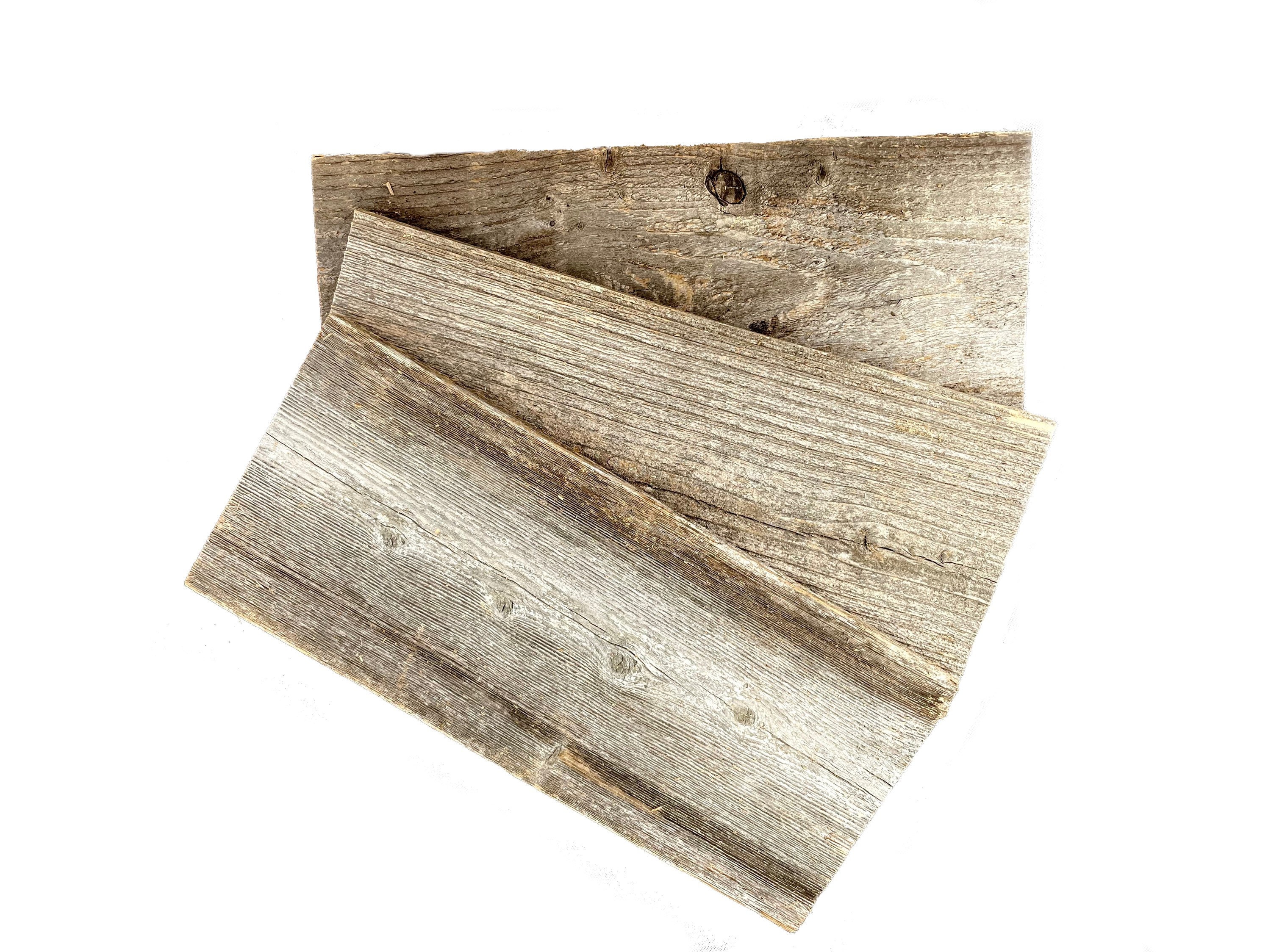 Conjunto de 2 tablones rústicos de madera, madera recuperada, madera cruda  con corteza, tablero de madera, proyecto de madera diy, material de madera,  tablón de madera con corteza -  México